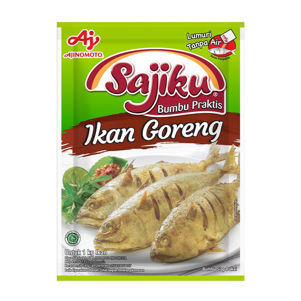 Sajiku Bumbu ikan Goreng (Fried fish) - 18 gram