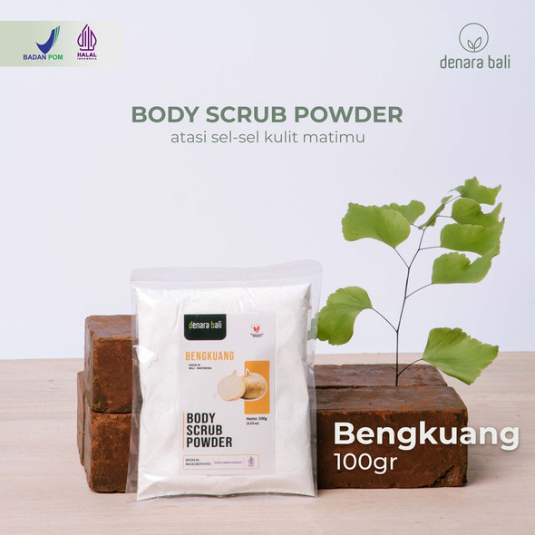 Denara Bali Body Scrub Powder Yam, 100gr
