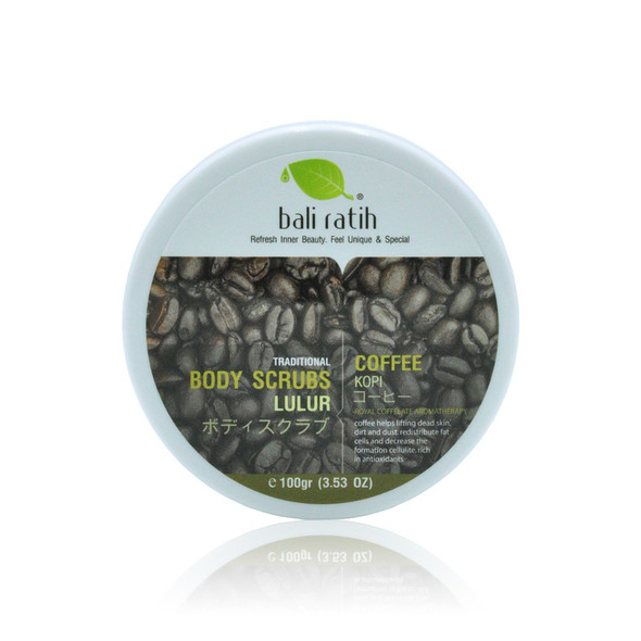 Bali Ratih Lulur/Body Scrub Coffee, 100 gr