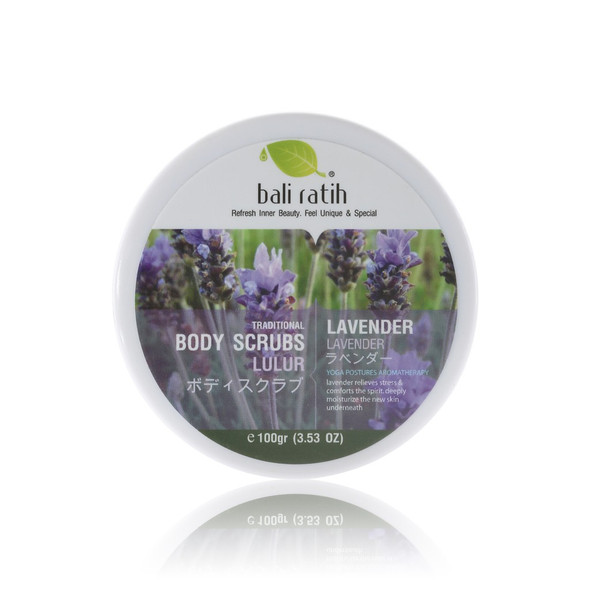 Bali Ratih Lulur/Body Scrub Lavender, 100 gr