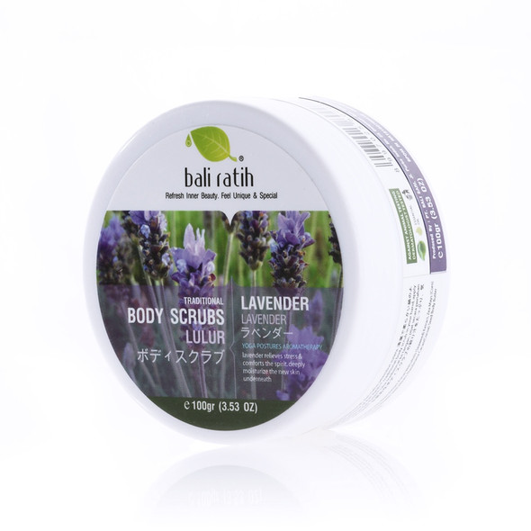 Bali Ratih Lulur/Body Scrub Lavender, 100 gr