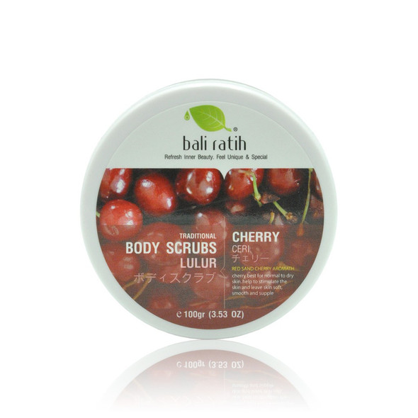 Bali Ratih Lulur/Body Scrub Cherry, 100 gr
