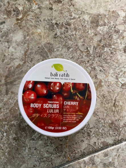 Bali Ratih Lulur / Body Scrub Cherry, 100 gr