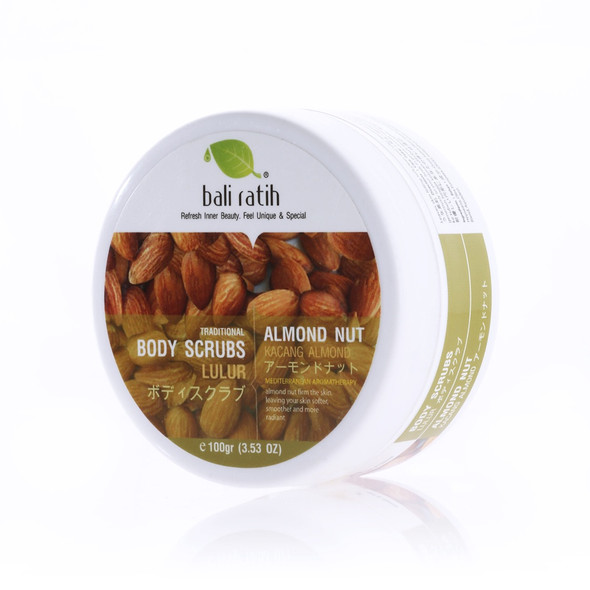 Bali Ratih Lulur / Body Scrub Almond Nut , 100 gr