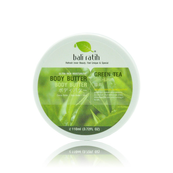 Bali Ratih Body Butter Green Tea, 100 gr