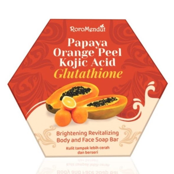 Roro Mendut Papaya Orange Peel Kojie, 50gram