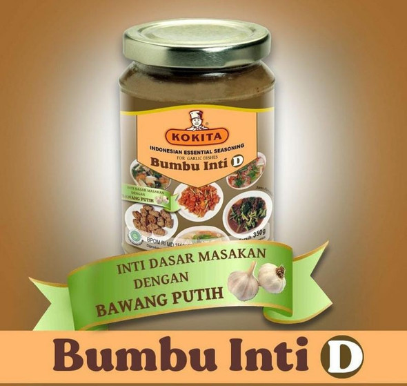 Kokita Bumbu Inti D (For Garlic Dishes), 350gr