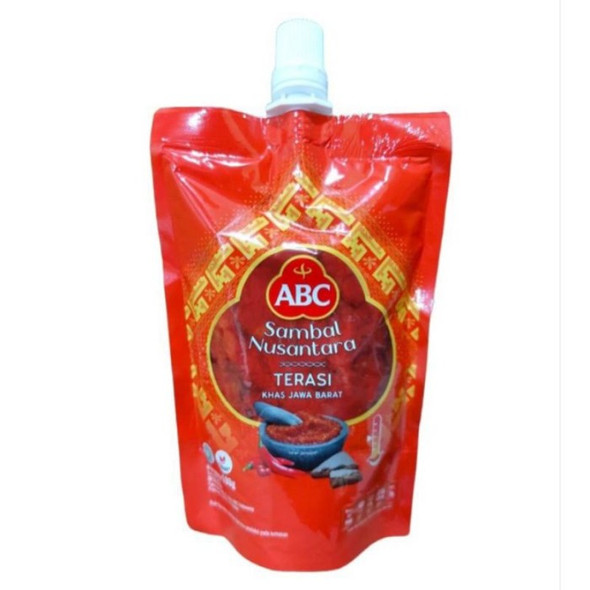 ABC Sambal Nusantara Terasi Pouch, 180 g