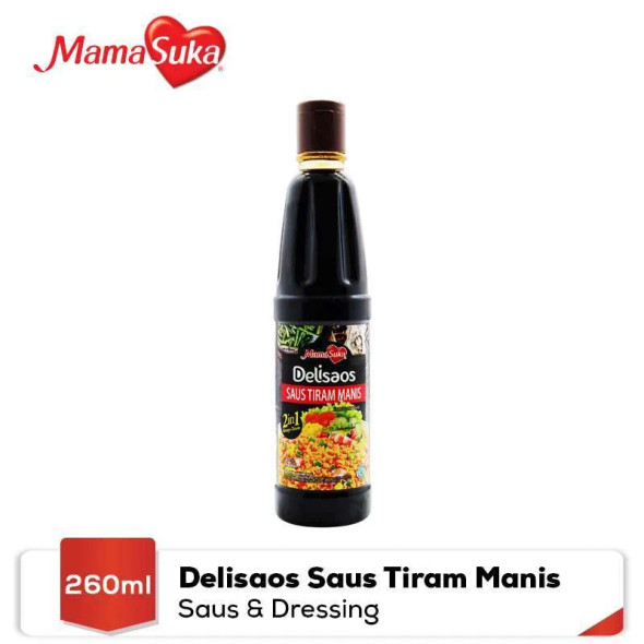 Mamasuka Delisaos Saus Tiram Manis( Sweet Oyster Sauce ), 310 ml