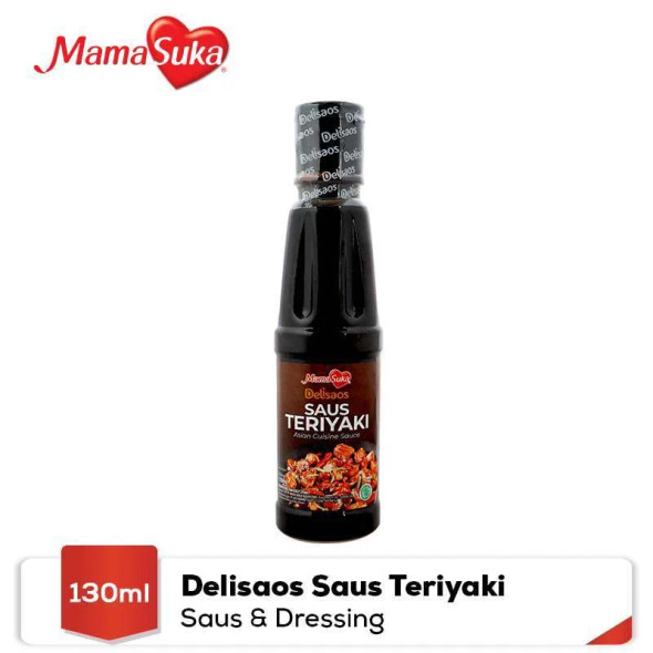 Mamasuka Delisaos Saus Teriyaki, 130 ml