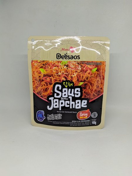 Mamasuka Delisaos Saus Japchae Spicy, 100 gr