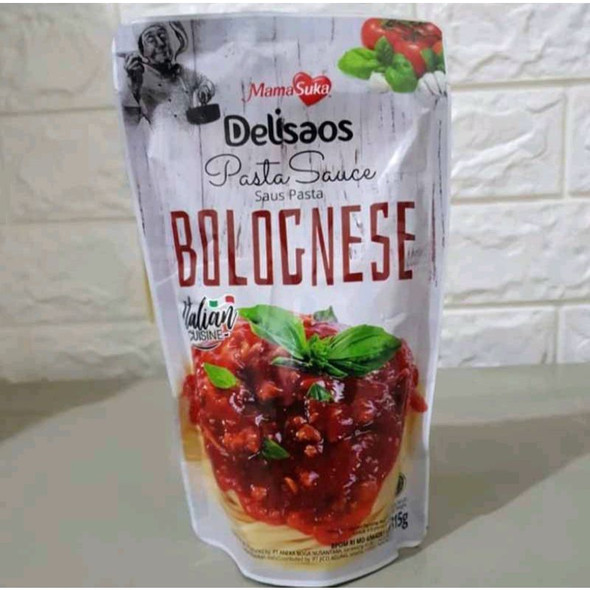 Mamasuka Delisaos Saus Pasta Bolognese, 315 gr