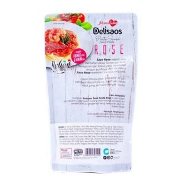 Mamasuka Delisaos Saus Pasta Rose, 315 gr