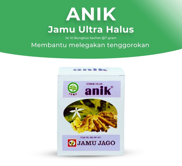 Anik Jamu Serbuk (Smokers Special), @7gr - 10ct