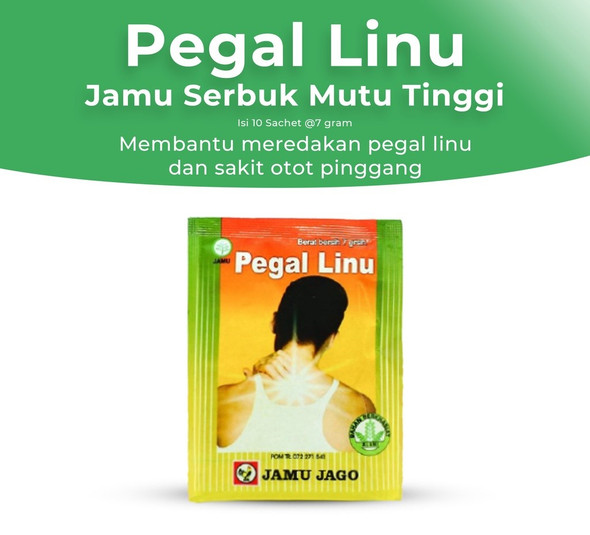 Pegal Linu Jamu Serbuk (rheumatic pain), @7gr - 10ct