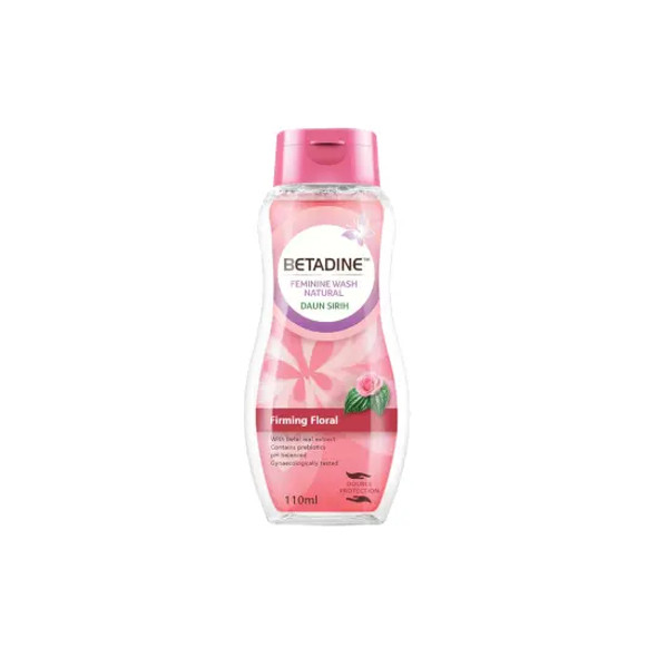 Betadine Feminine Wash Hygiene Sirih Firming Floral, 110ml