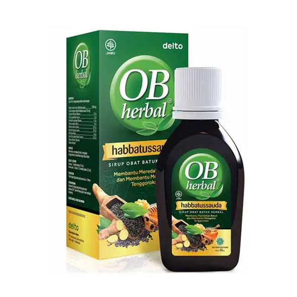 OB Herbal Black Seed Syrup 60mL