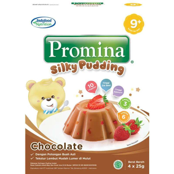 Promina Silky Pudding Chocolate, 100gr