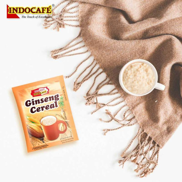 Indocafe Ginseng Cereal, 350 gram (@35gr x 10ct)