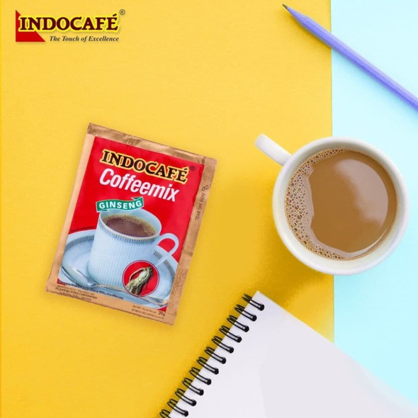 Indocafe Coffeemix Ginseng Instant Drink, 200gr (@20gr x 10ct)