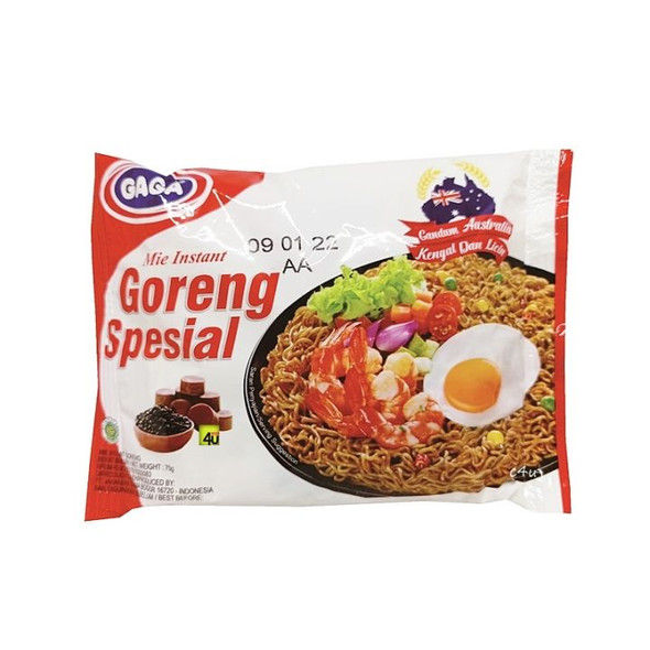 GAGA Special Fried Noodles, 75g (Pack of 5)