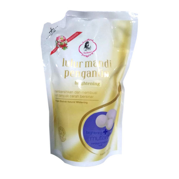 Purbasari Lulur Pengantin Mutiara - Pearl Bridal Scrub,  500grams