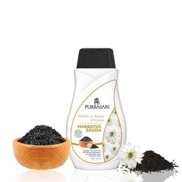 Purbasari Hand & Lotion Habbatussauda, 100 ml