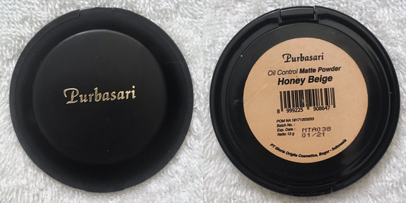 Purbasari Oil Control Matte Powder Honey Beige, 12gr