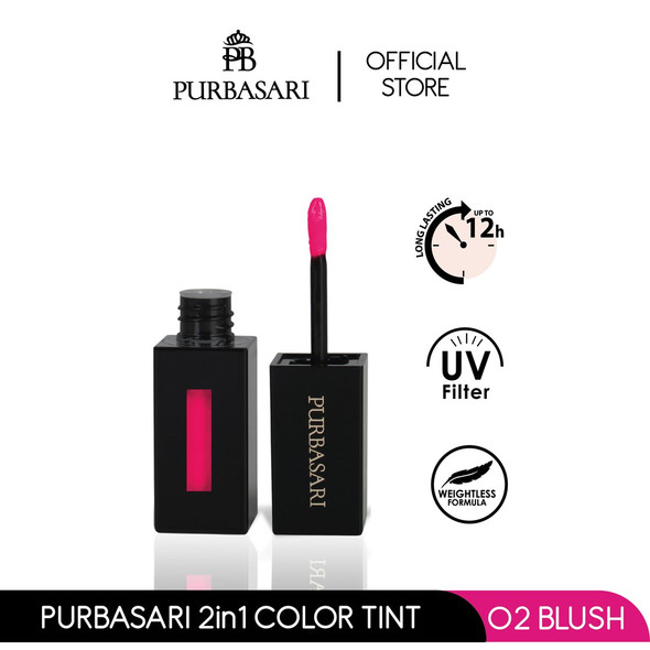 Purbasari 2IN1 Color Tint Cheek & Lip Tint Blush