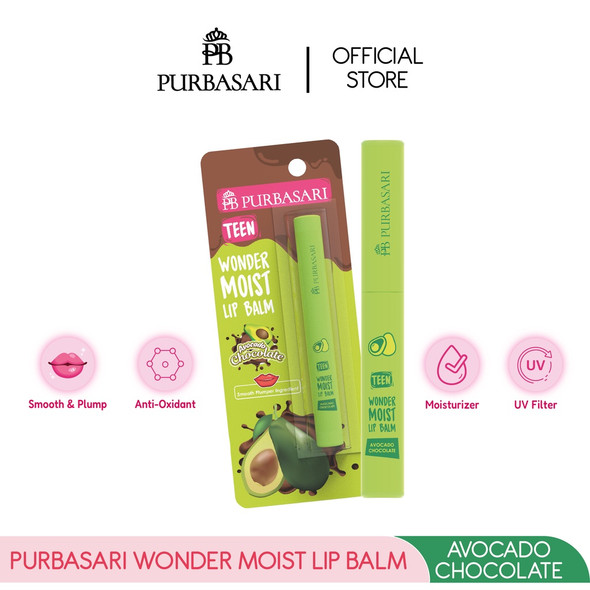 Purbasari Lip Balm Avocado Chololate