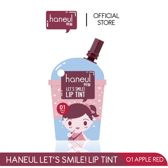 Purbasari Haneul Let’s Smile Lip Tint Apple Red