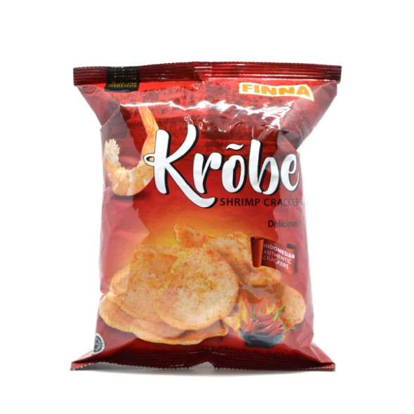 Finna Krobe Shrimp Crackers Hot & Spicy, 70 gr