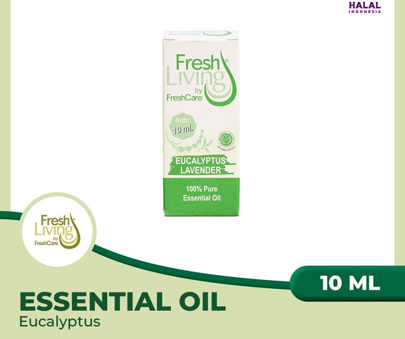 Fresh Living Essential Oil Eucalyptus Lavender, 10ml