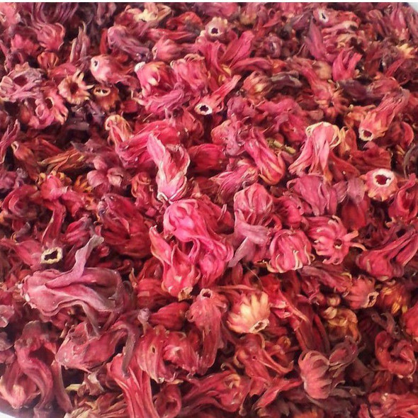 Nusantara Delicate Red Rosella Flowers - Hibiscus sabdrariffah Dried, 80  gram