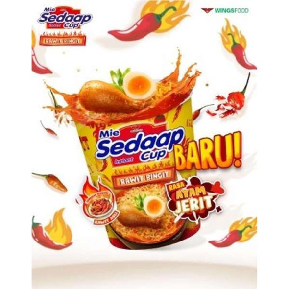 Sedaap Cup Ayam Jerit Instant Noodles 75 gr