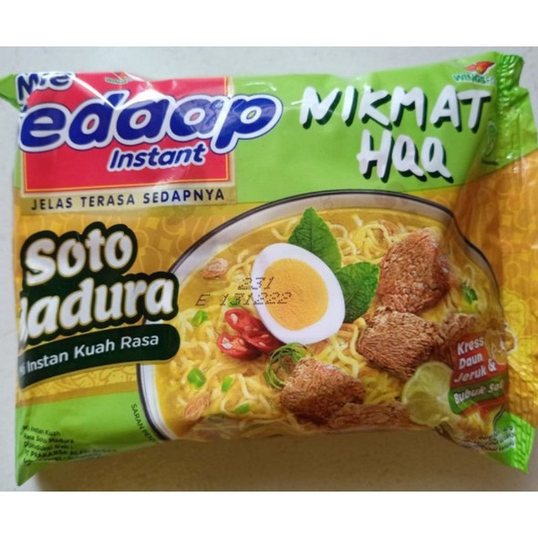 Sedaap Soto Madura Instant Noodles, 82 gr