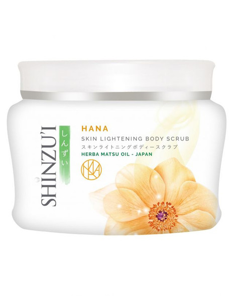 Shinzui Hana Skin Lightening Body Scrub 110g