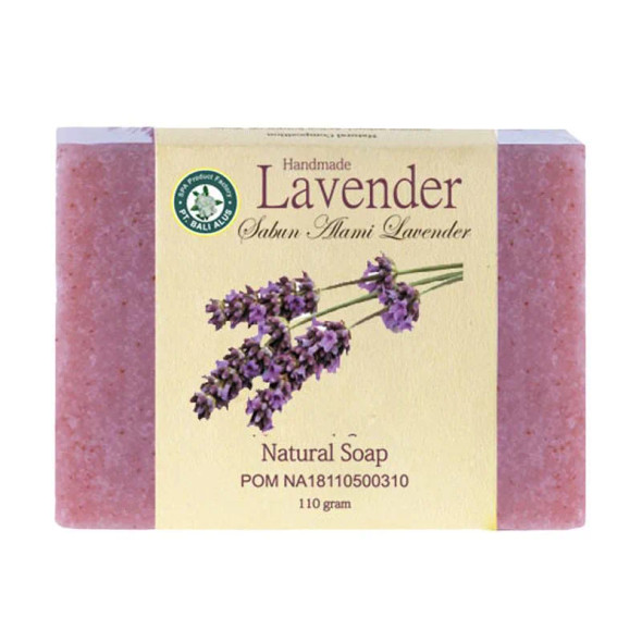 Bali Alus Soap Naural Scrub Lavender, 110 gr