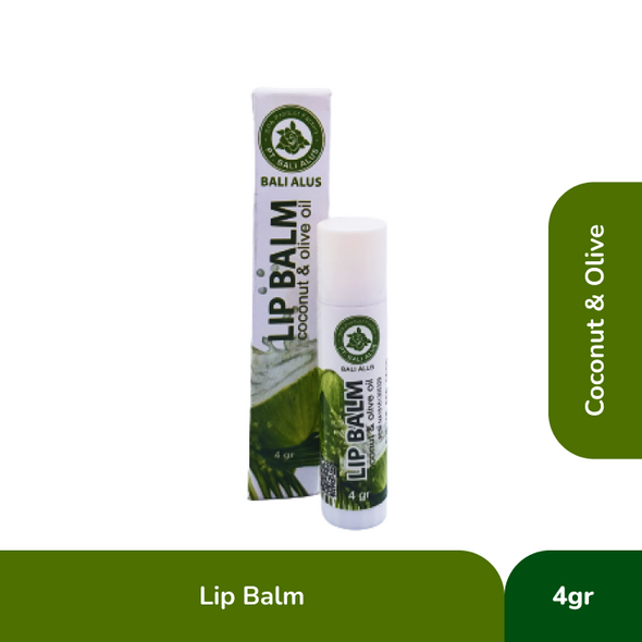 Bali Alus Lip Care Balm Coconut & Olive 4 gr