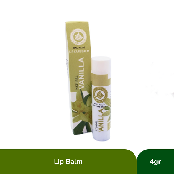 Bali Alus Lip Care Balm Vanilla, 4 gr