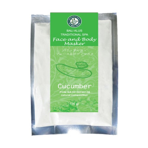 Bali Alus Face and Body Mask Cucumber, 100gr