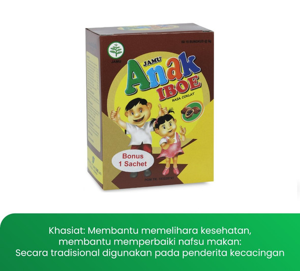 Jamu Iboe Anak (Chocolate) @6gr - 10 ct