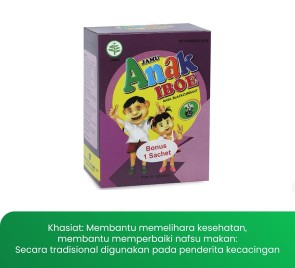 Jamu Iboe Anak ( Blackcurrant ) @6gr - 10 ct