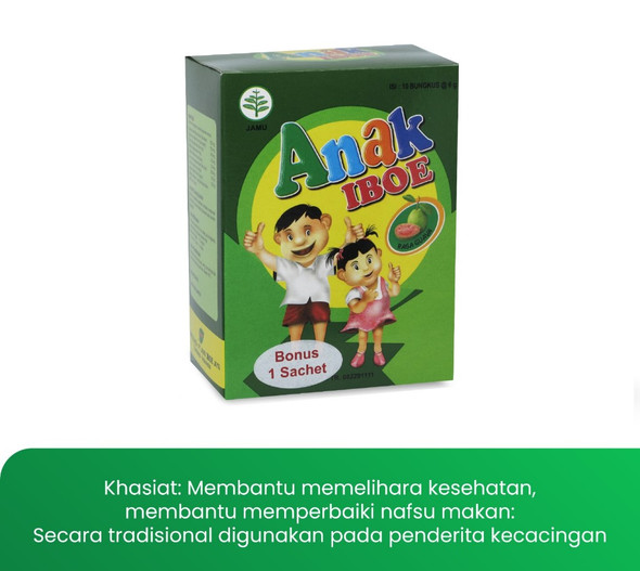 Jamu Iboe Anak (Guava) @6gr - 10 ct