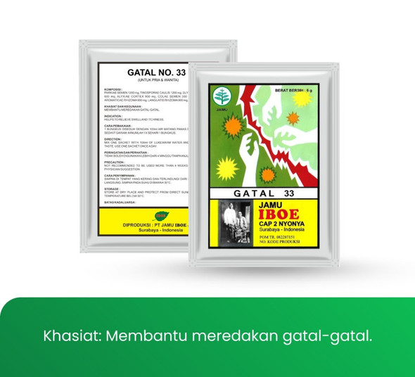 Jamu Iboe Gatal @6 gr 10-ct