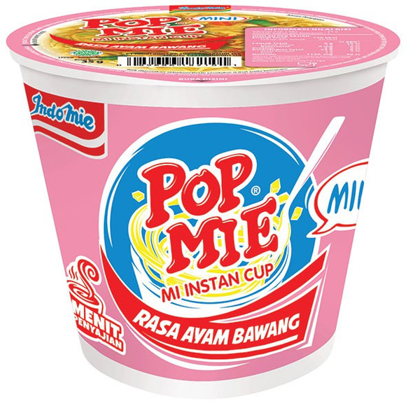 Pop Mie Cup Mini  Ayam Bawang (Onion Chicken), 38gr