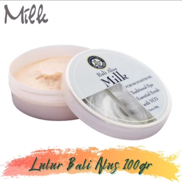 BALI ALUS Lulur Cream Scrub Milk, 100gr