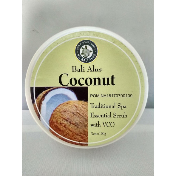 BALI ALUS Lulur Cream Scrub Coconut, 100gr