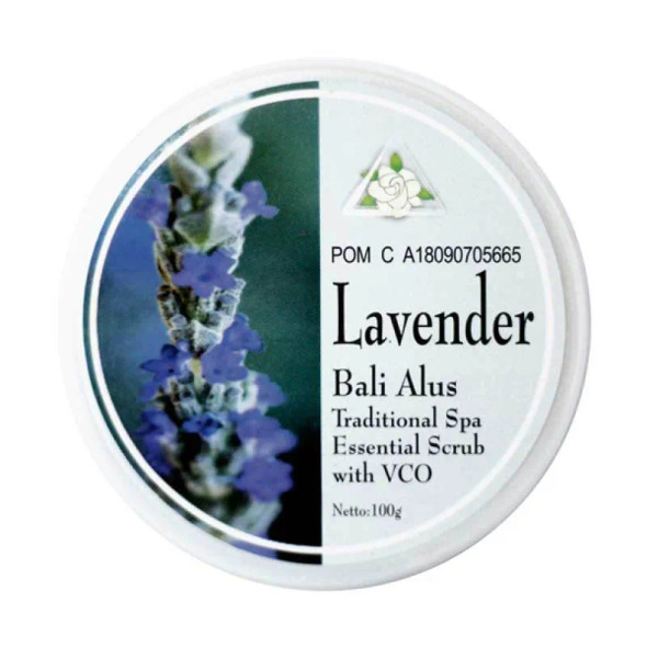 BALI ALUS Lulur Cream Scrub Lavender, 100gr