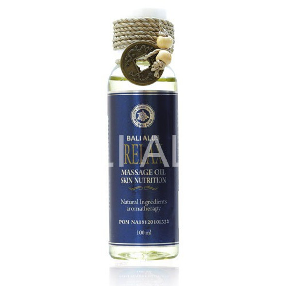 Bali Alus Massage Oil Skin Nutrition Relax (Green Tea), 100 ml